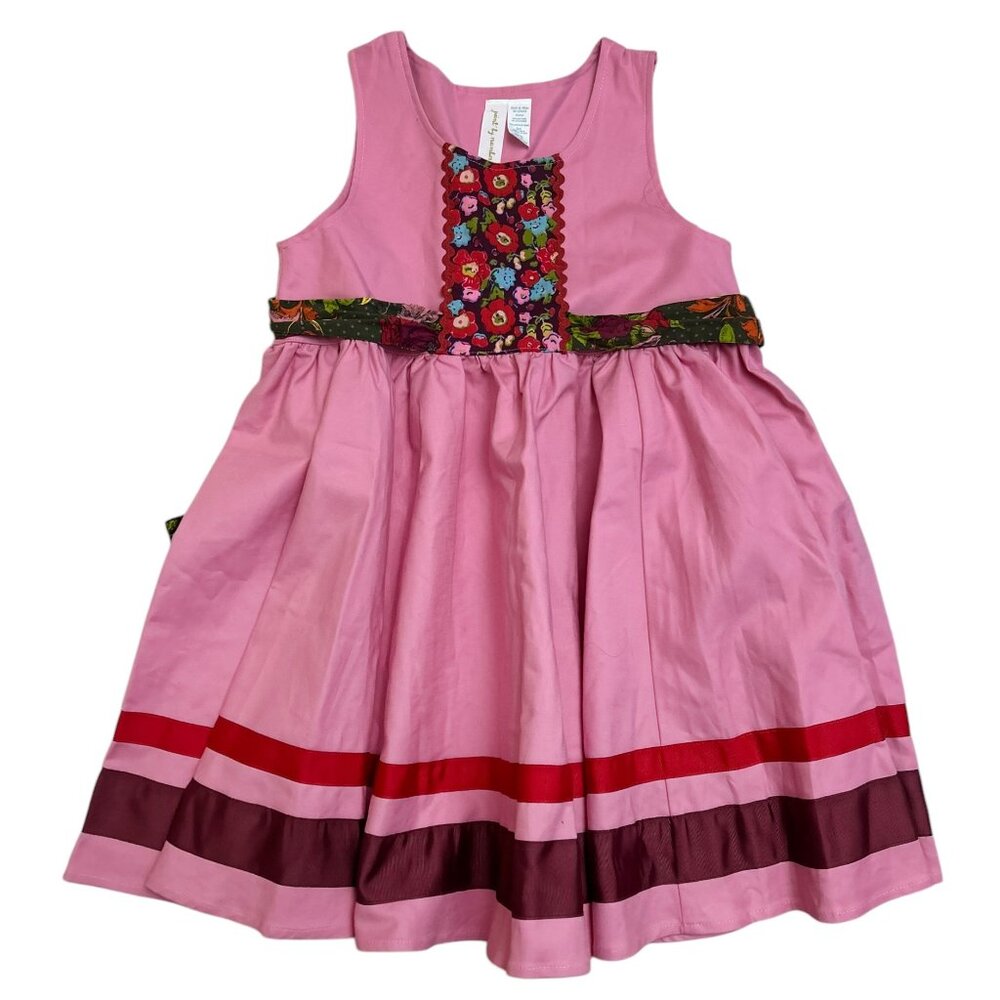 NEW Matilda Jane Size 10 CALYPSO Dress Paint By Numbers Pink NWT